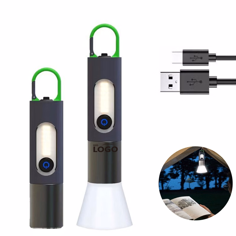 Zoomable Flashlight - 4 Modes, USB Rechargeable