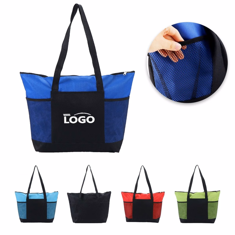 MOQ50 600D Oxford Shoulder Tote Handbag