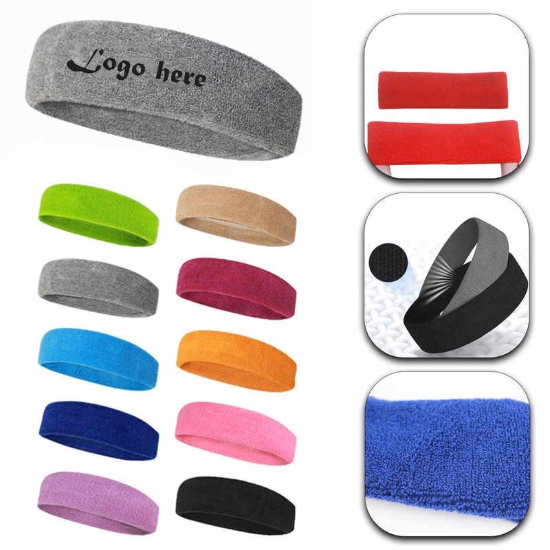 Athletic Sweatband Non Slip Running Fitness Headwear