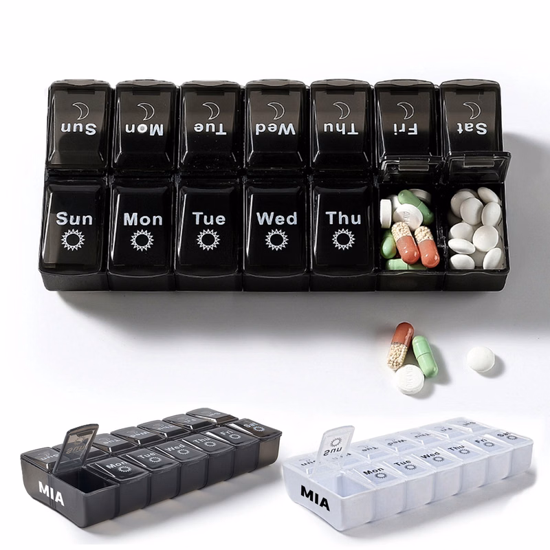 Weekly Pill Organizer Arthritis Friendly