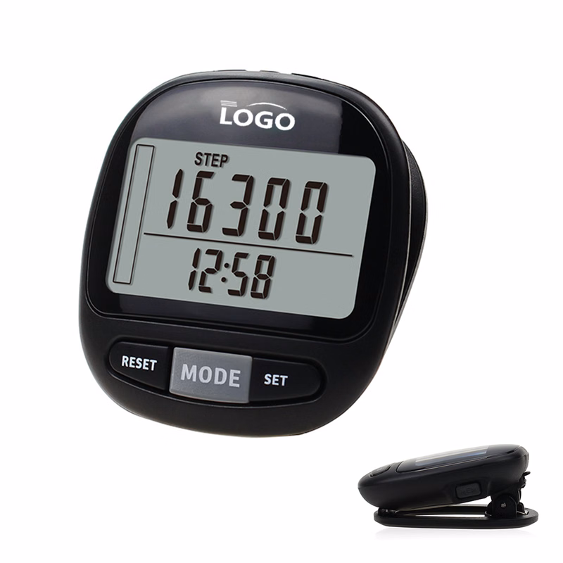 Portable Digital Step Counter - Clip-On Design