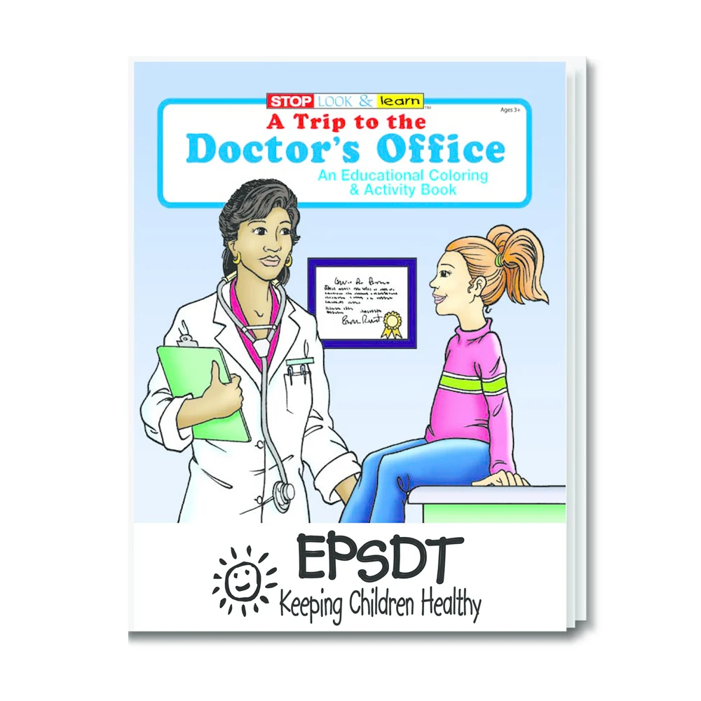 A Trip to the Doctor's Office Coloring Book 1