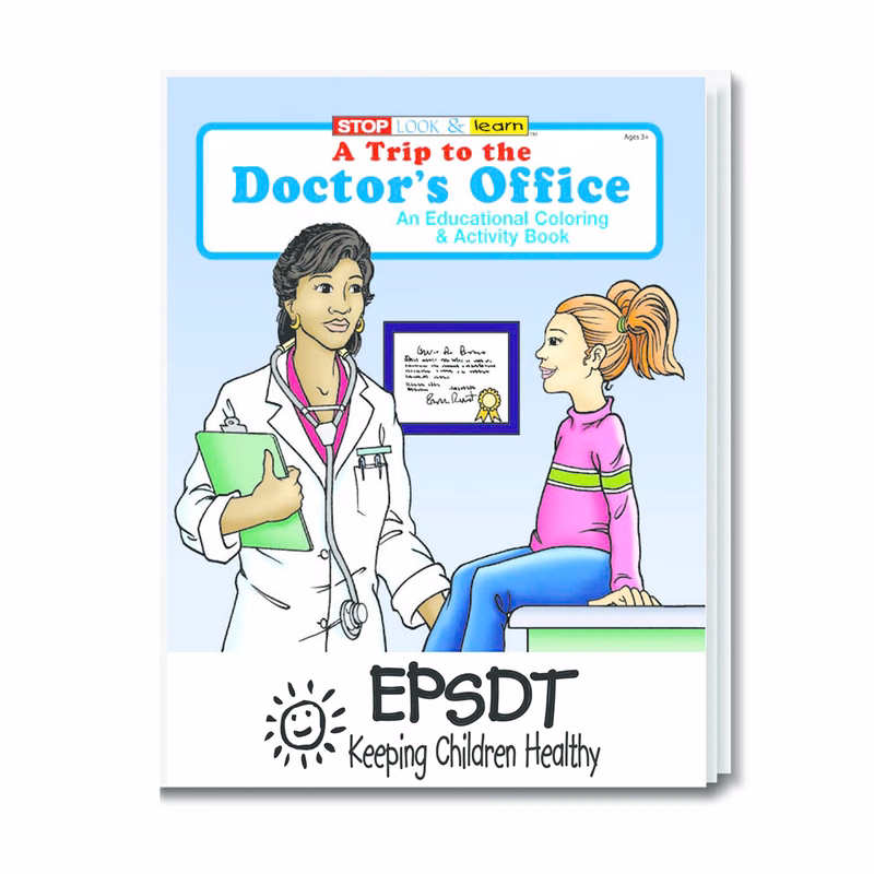 A Trip to the Doctor's Office Coloring Book