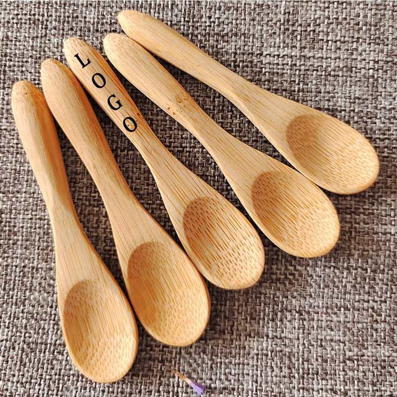 Reusable Bamboo Condiments Spoon