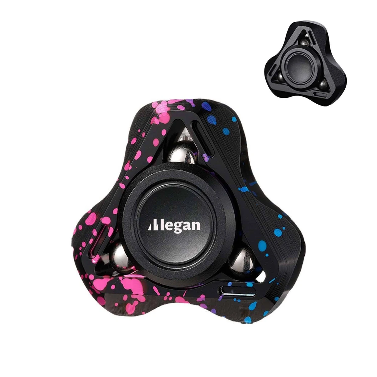 Creative Adult Stress Relieving Toy Metal Fidget Spinner 1