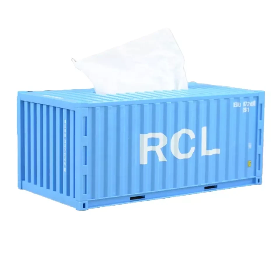 Shipping Container Tissue Box 1