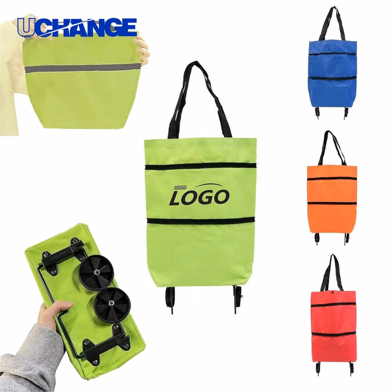Portable Waterproof Wheeled Shopping Bag