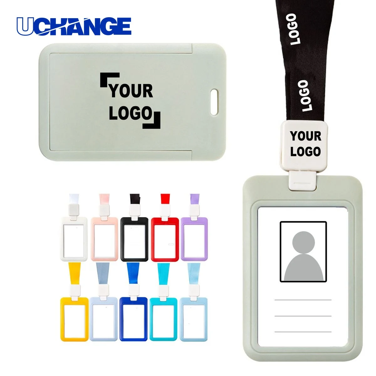 Retractable Work Badge Card Holder 1