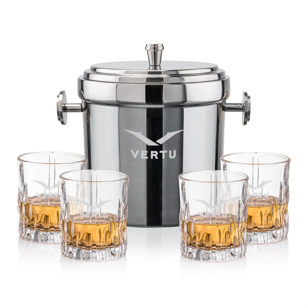 Milano Ice Bucket & Newport On-the-Rocks Set 1