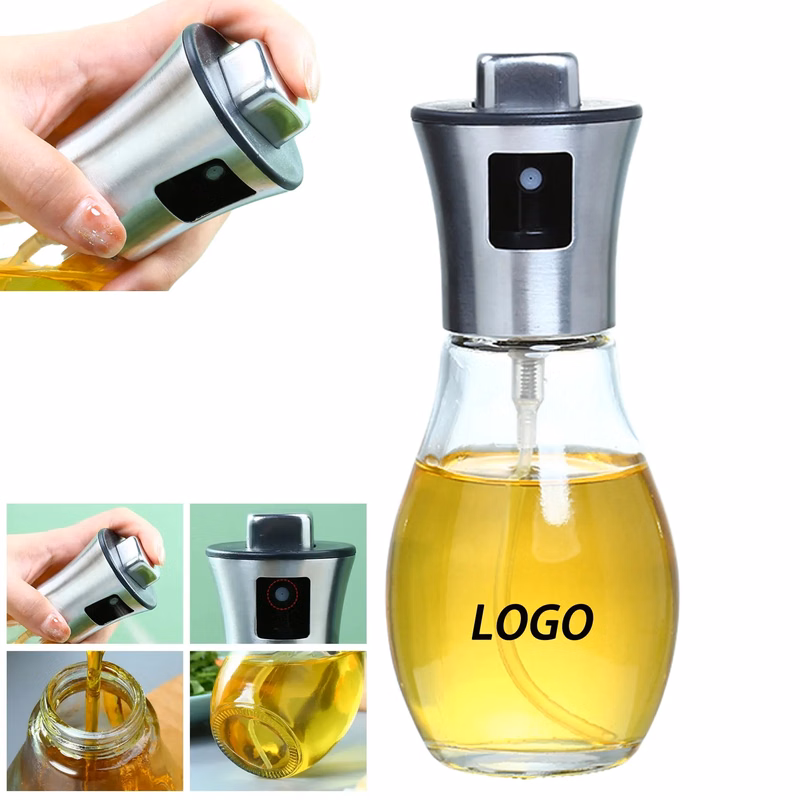 Domestic Press Glass Oil Spray Bottle
