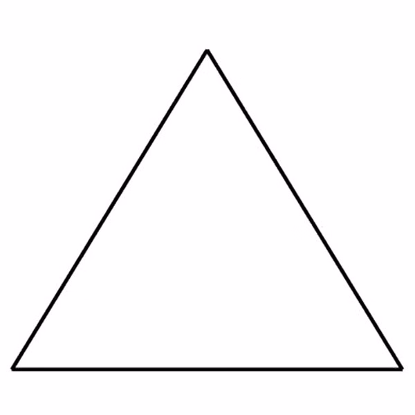 Magnet - Triangle - Full Color