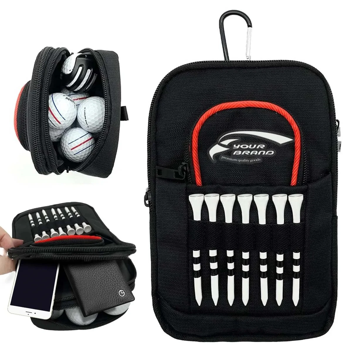 Large Capacity Golf Accessories Storage Bag 1