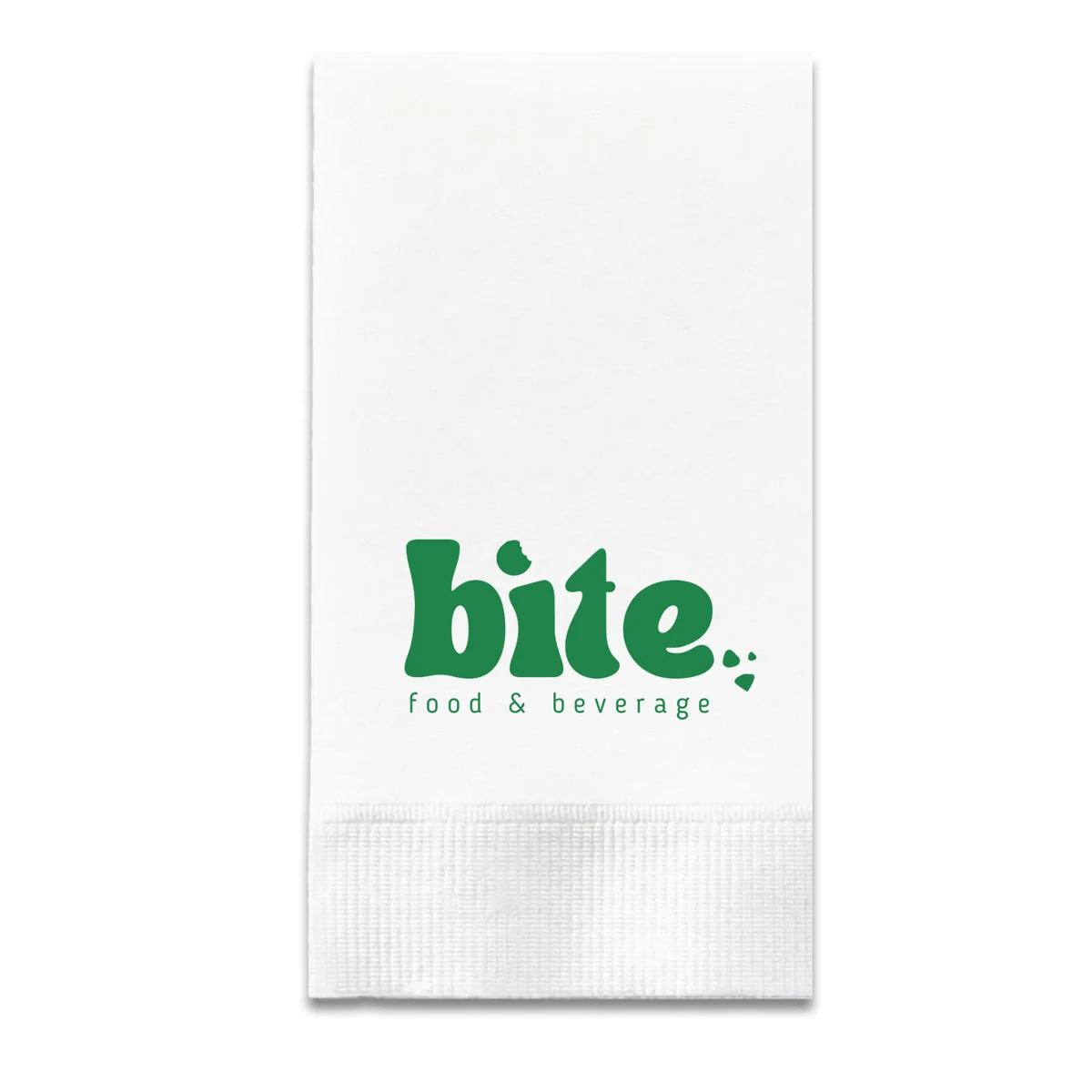 3-Ply White Dinner Napkin - 1/8 Fold, FSC Certified 1