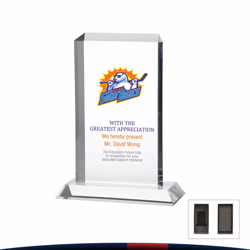 Olebat Tall Rectangle Award