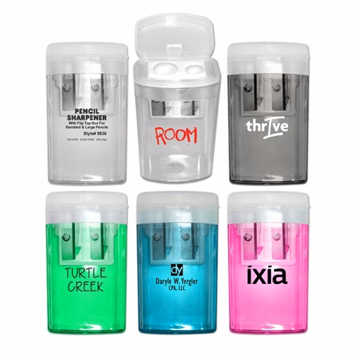 Flip Top Pencil Sharpeners