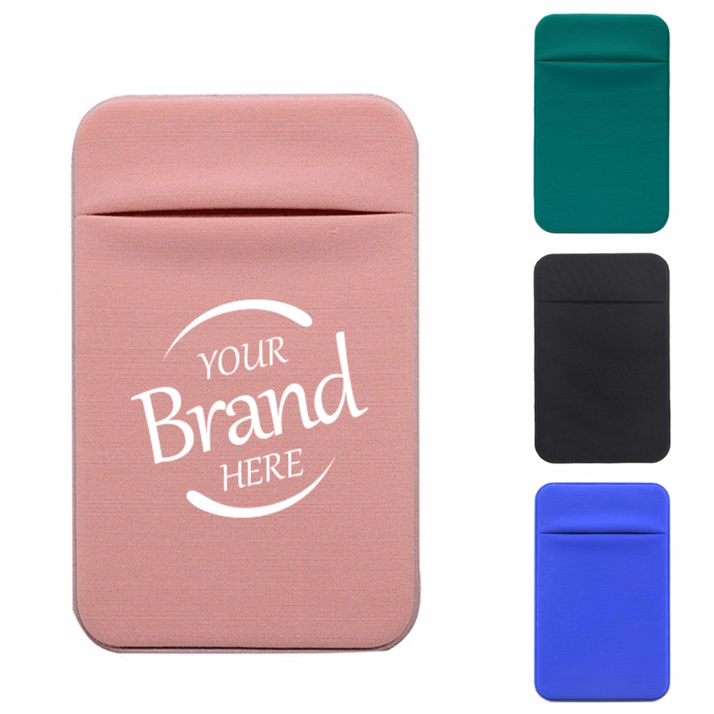 Cell Phone Card Holder With Adhesive Sticker