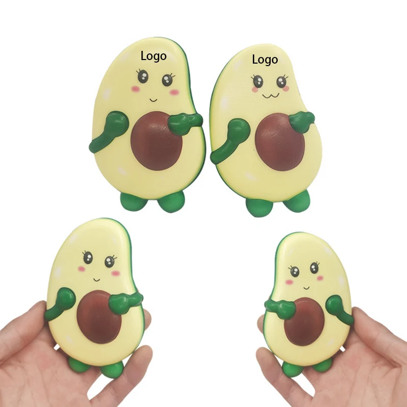Squishy Avocado Squeeze Toy Stress Reliever 1