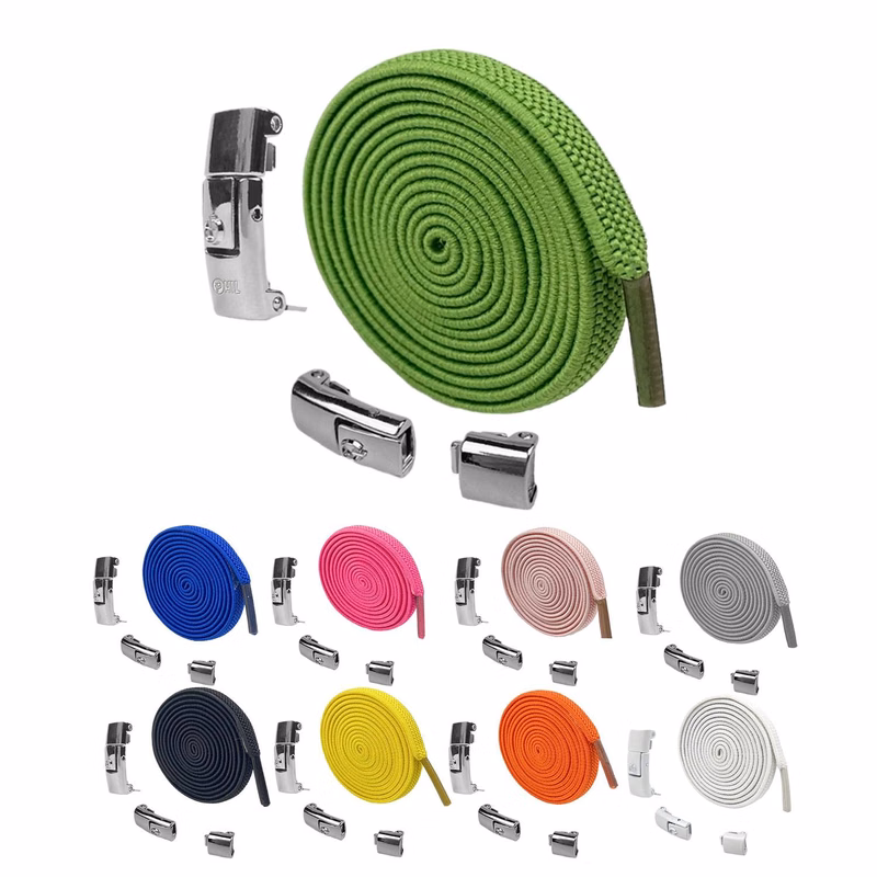 Fashion No-Tie Shoelaces For Sneakers Sports Shoes