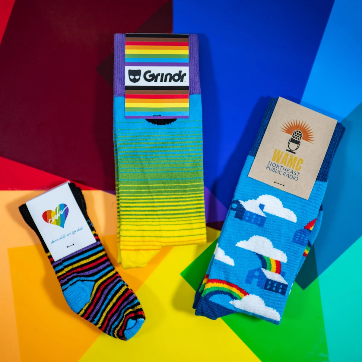 Cotton Pride Socks - Show Your Colors with Pride - American Made 1