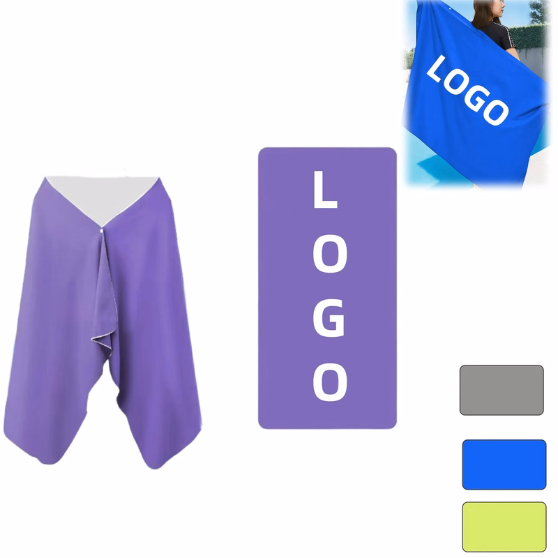 60" x 30" Microfiber Quick Drying Beach Towel For Swimming