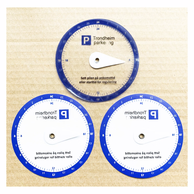 Parking Disc Clock Timer