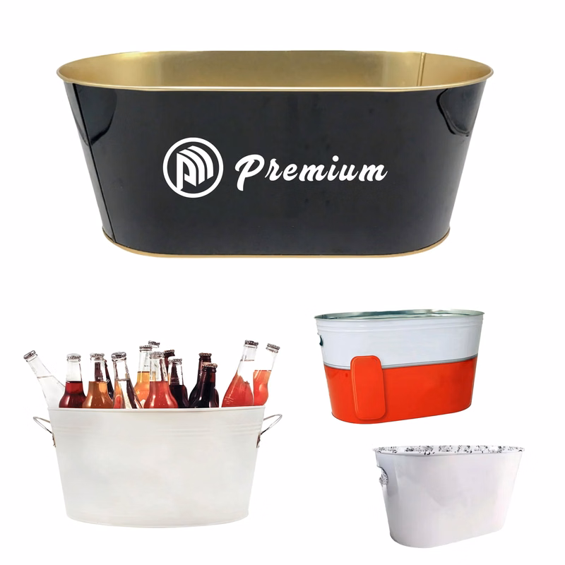 Custiomized Oval Ice Bucket