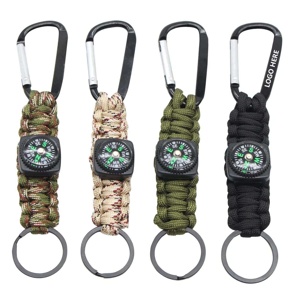 Key Chain Rope With Compass 1