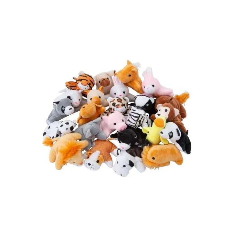 Mini Bean Bag Stuffed Animals 4" - Assorted 1