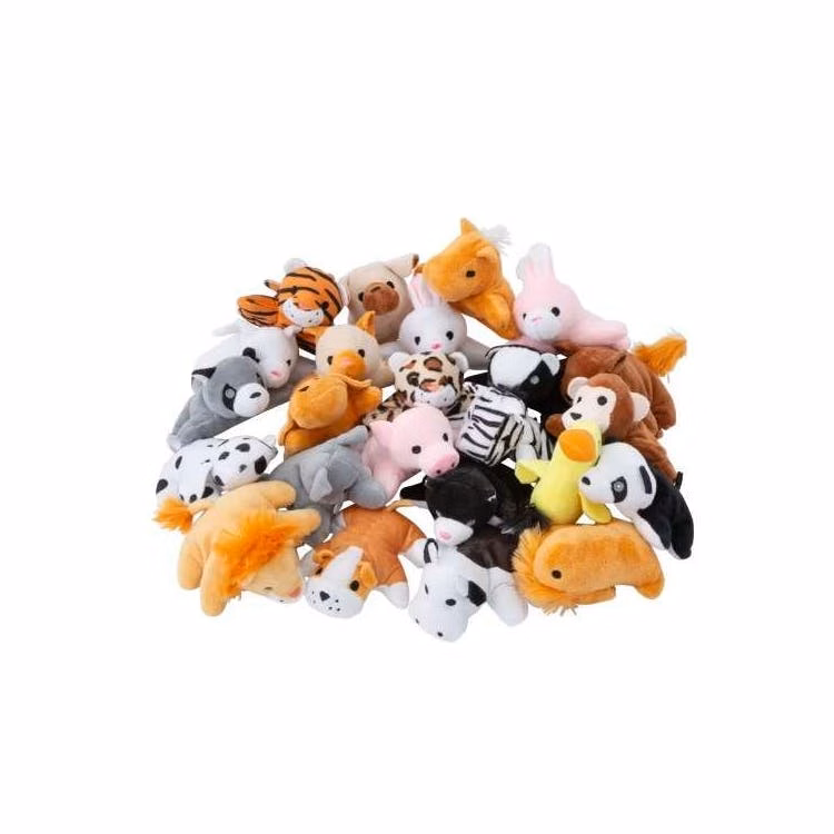 Mini Bean Bag Stuffed Animals 4" - Assorted