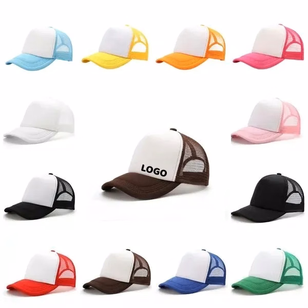 Adult Mesh Trucker Hat with Adjustable Baseball Cap
