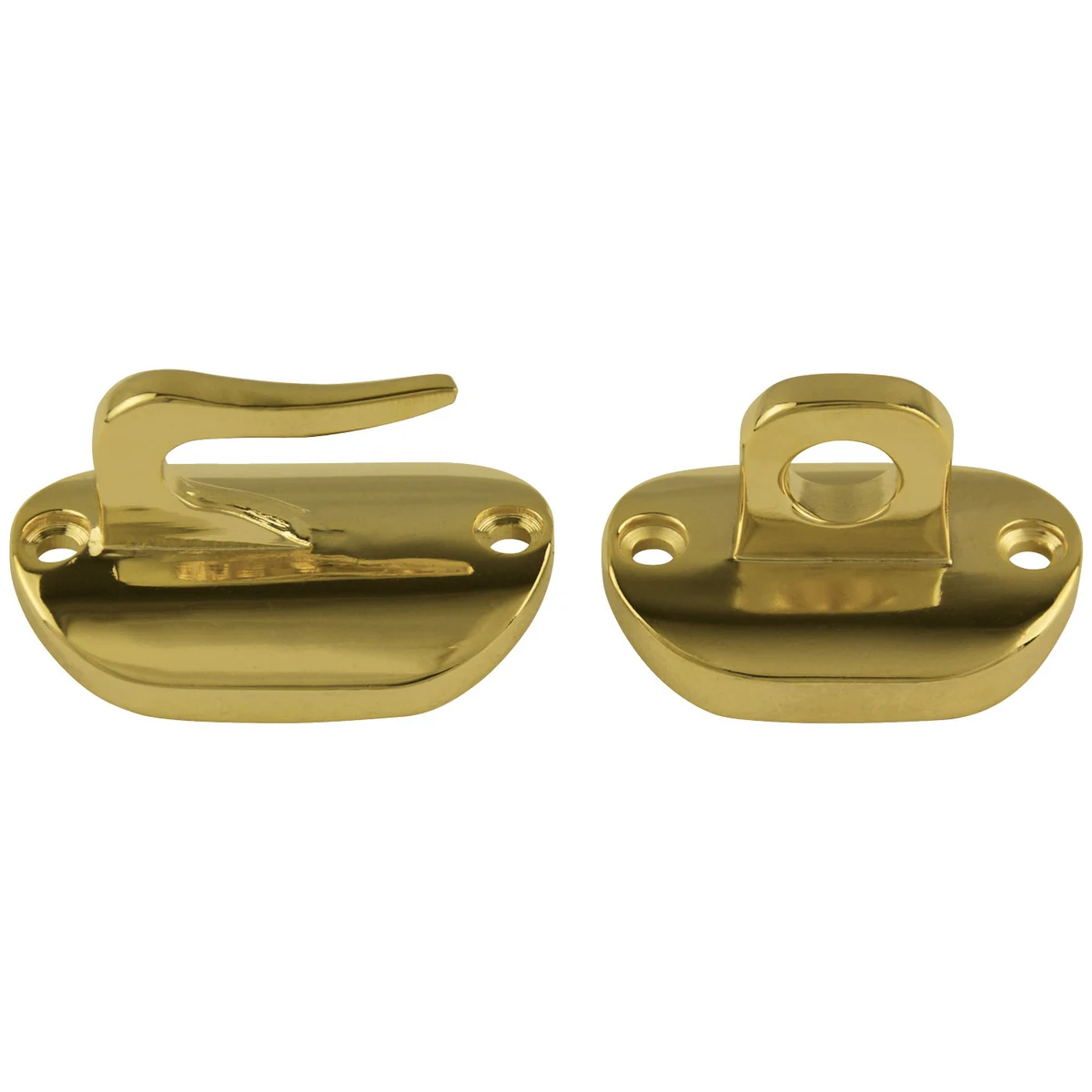 Plated Metal Hook & Eye 1