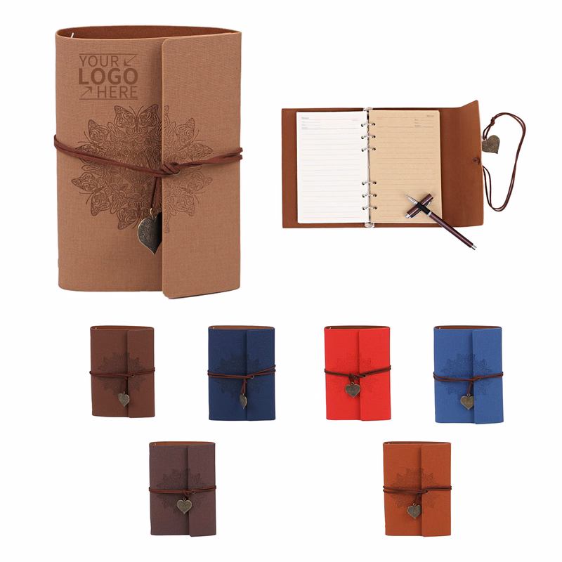 A6 Loose leaf Refillable Notebook
