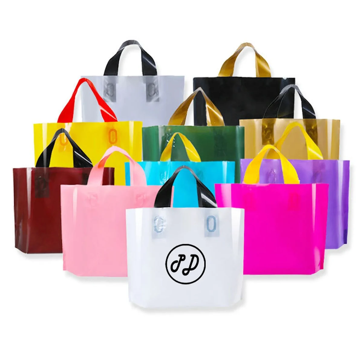 Plastic Soft Handle Shopping Gift Bag 1