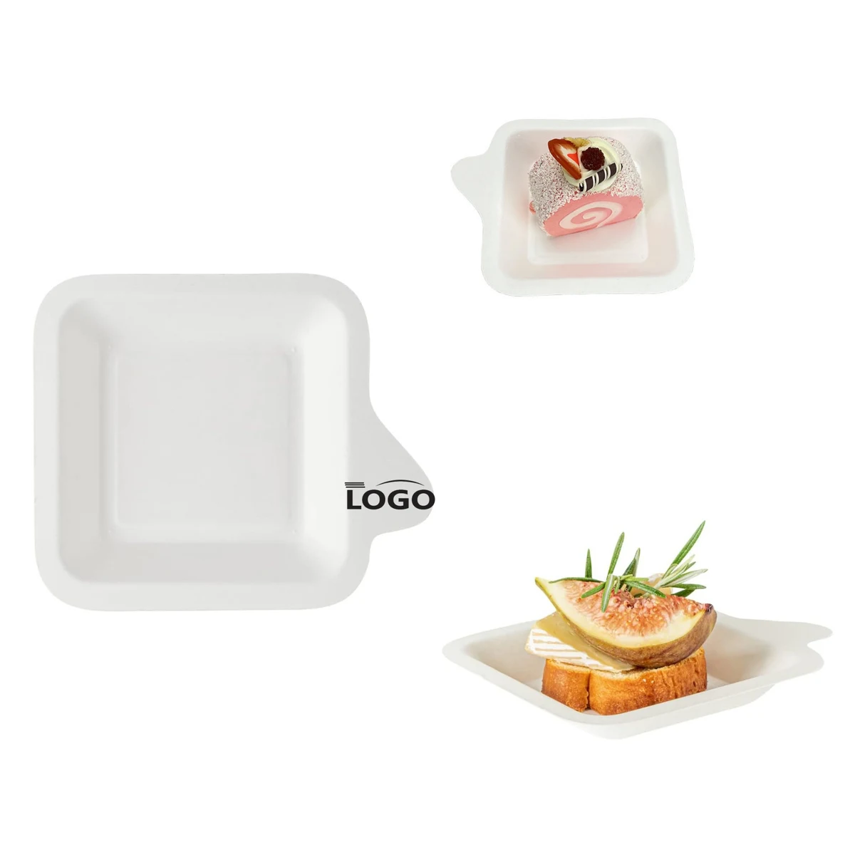 Disposable Square Cake Tray 1