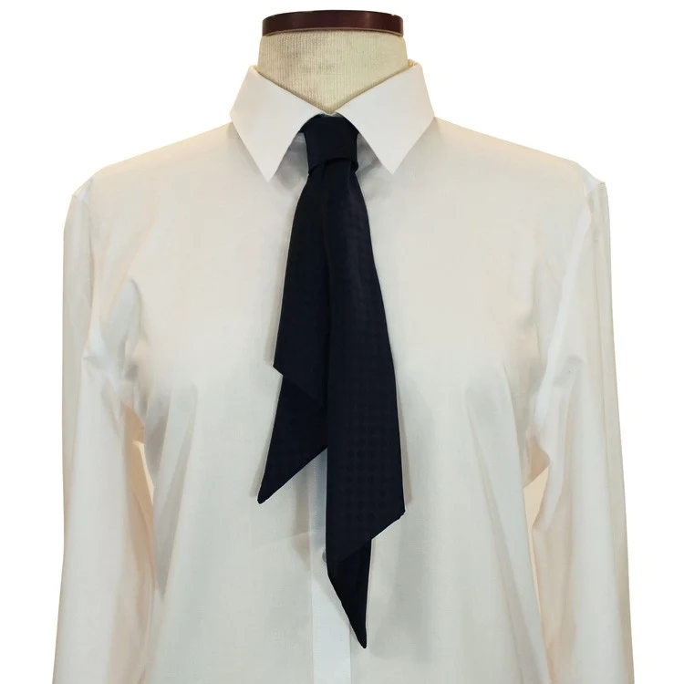 Navy Blue Beckett Tone on Tone Ladies Ascot 1