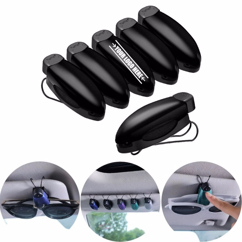 Ladybird Shape Sunglasses Clip for Car