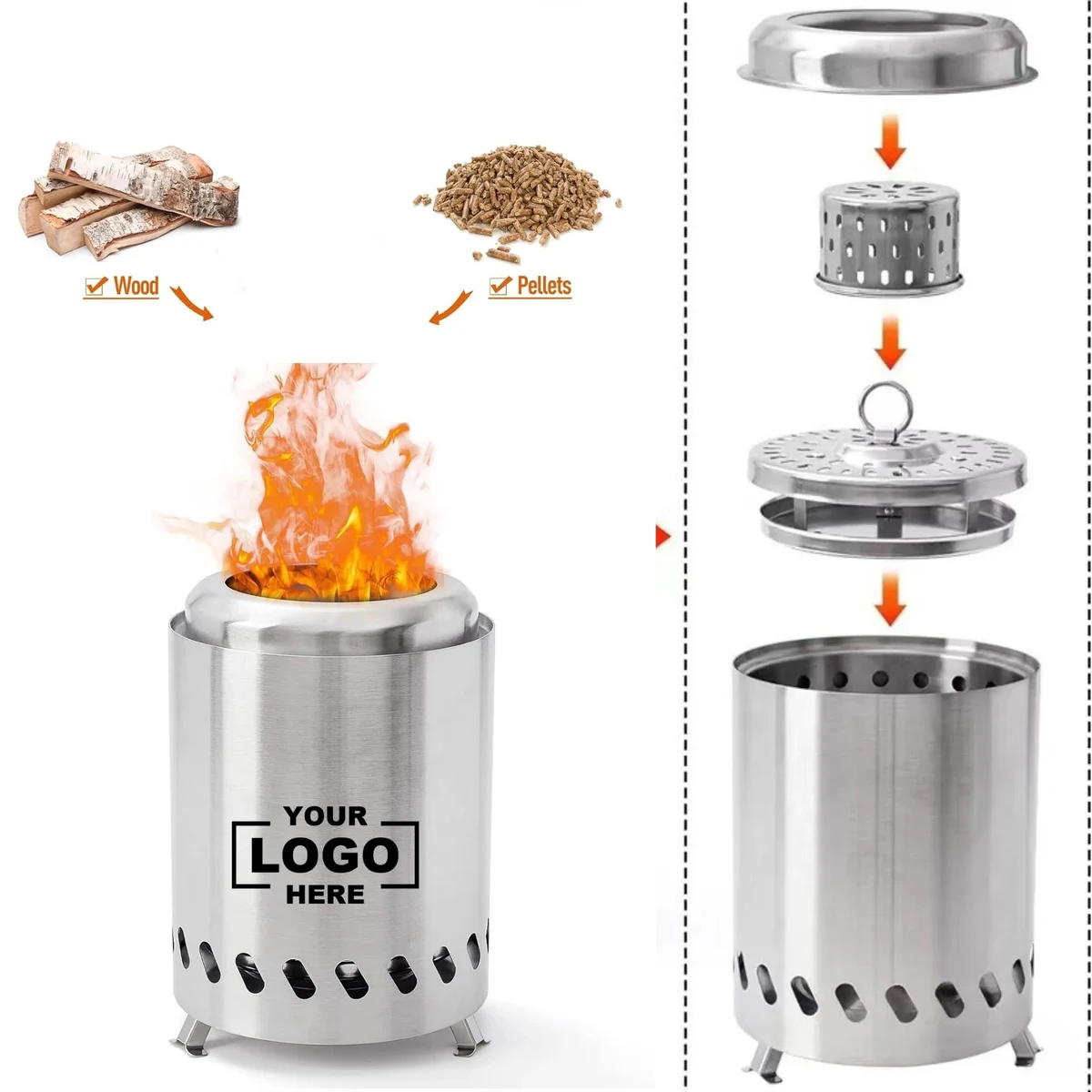 Stainless Steel Tabletop Smokeless Stove 1