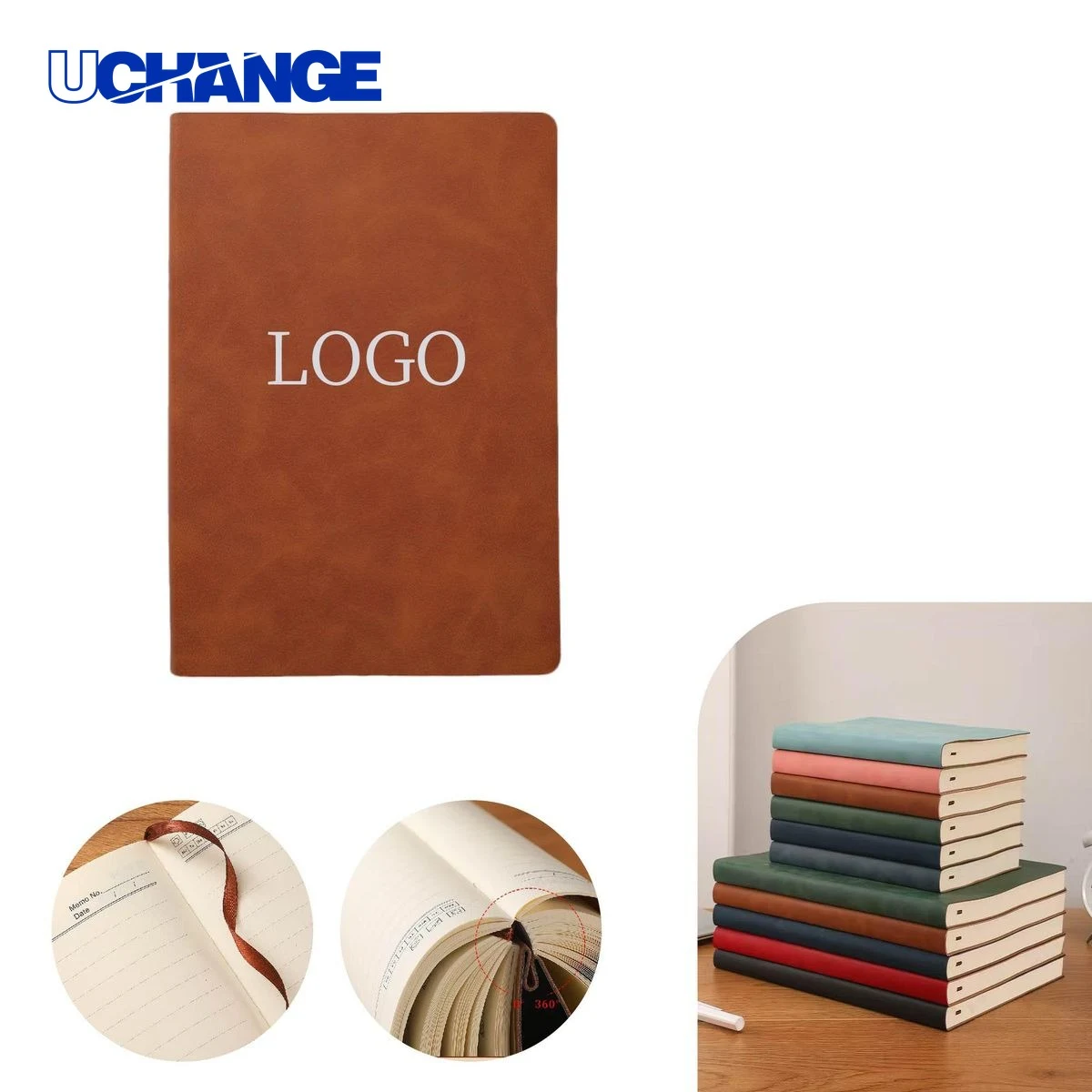 Leather Office Notebook 1