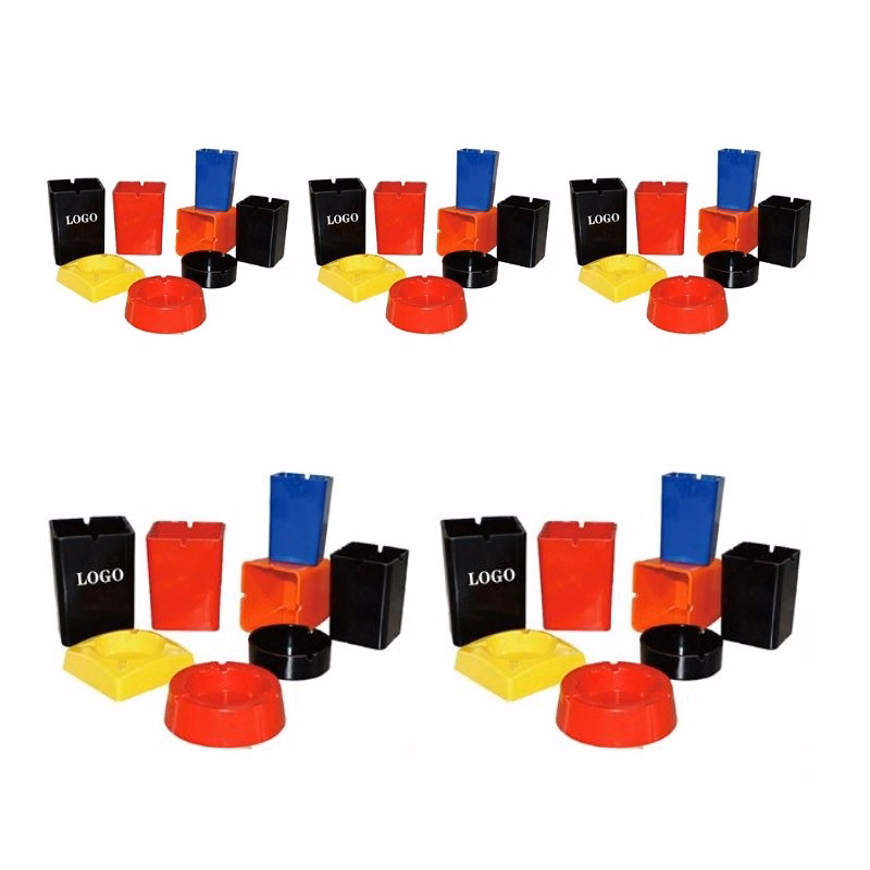 Custom Logo Promotional Plastic Ashtray