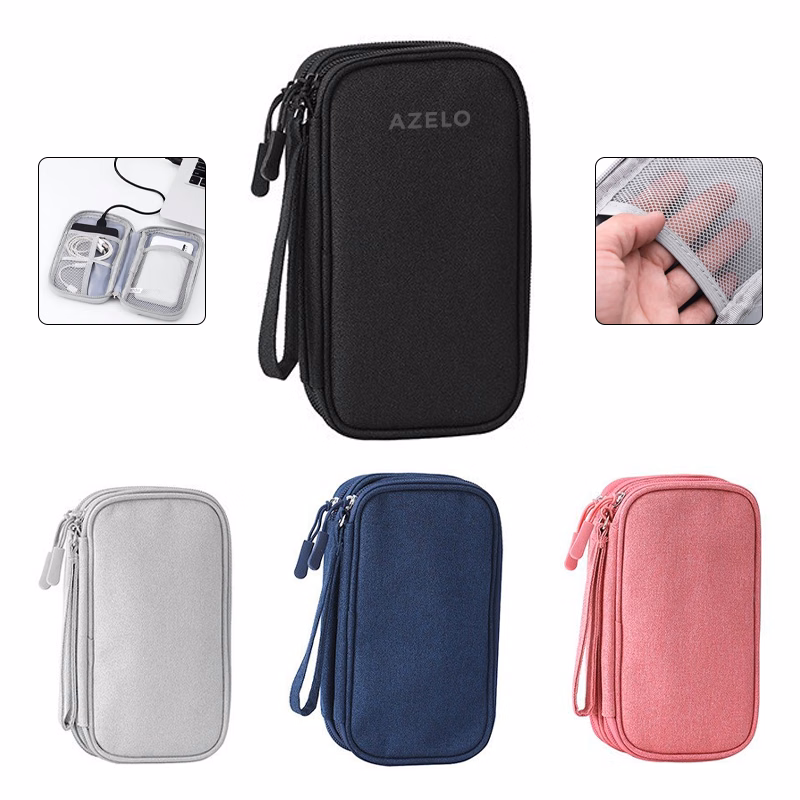 Travel Cable Organizer Pouch