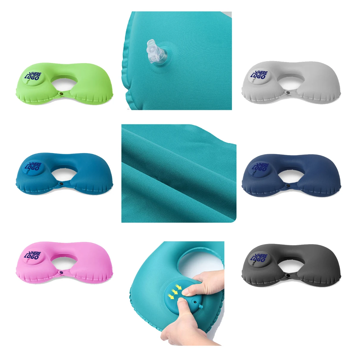 MOQ200 Press Type U-shaped Pillow 1