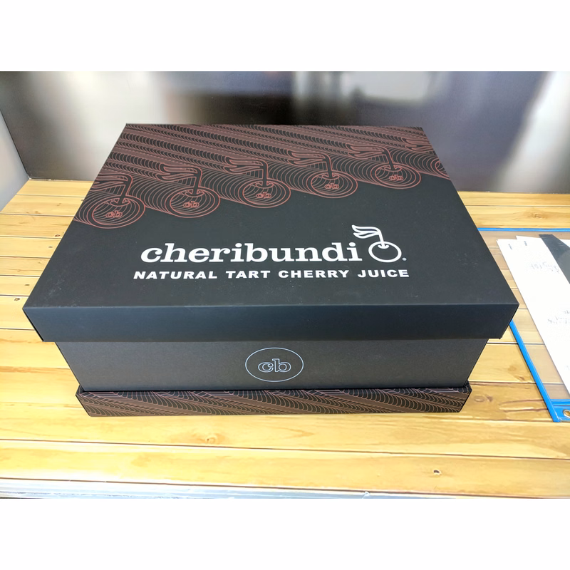 Custom Printed Full Color 2-Piece Soft Touch Luxury Gift Box - 5x3x2