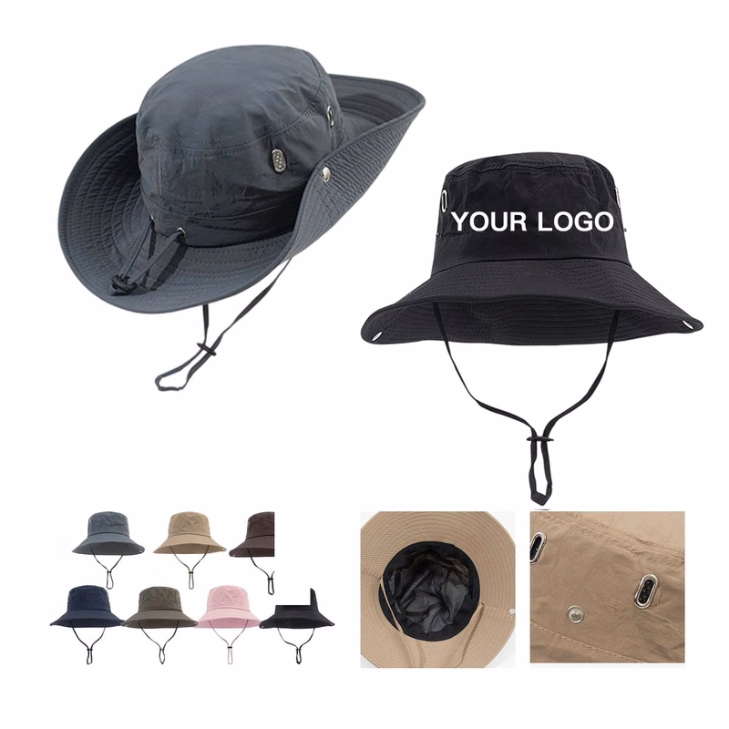 Breathable Fishing Hat with Drawstring