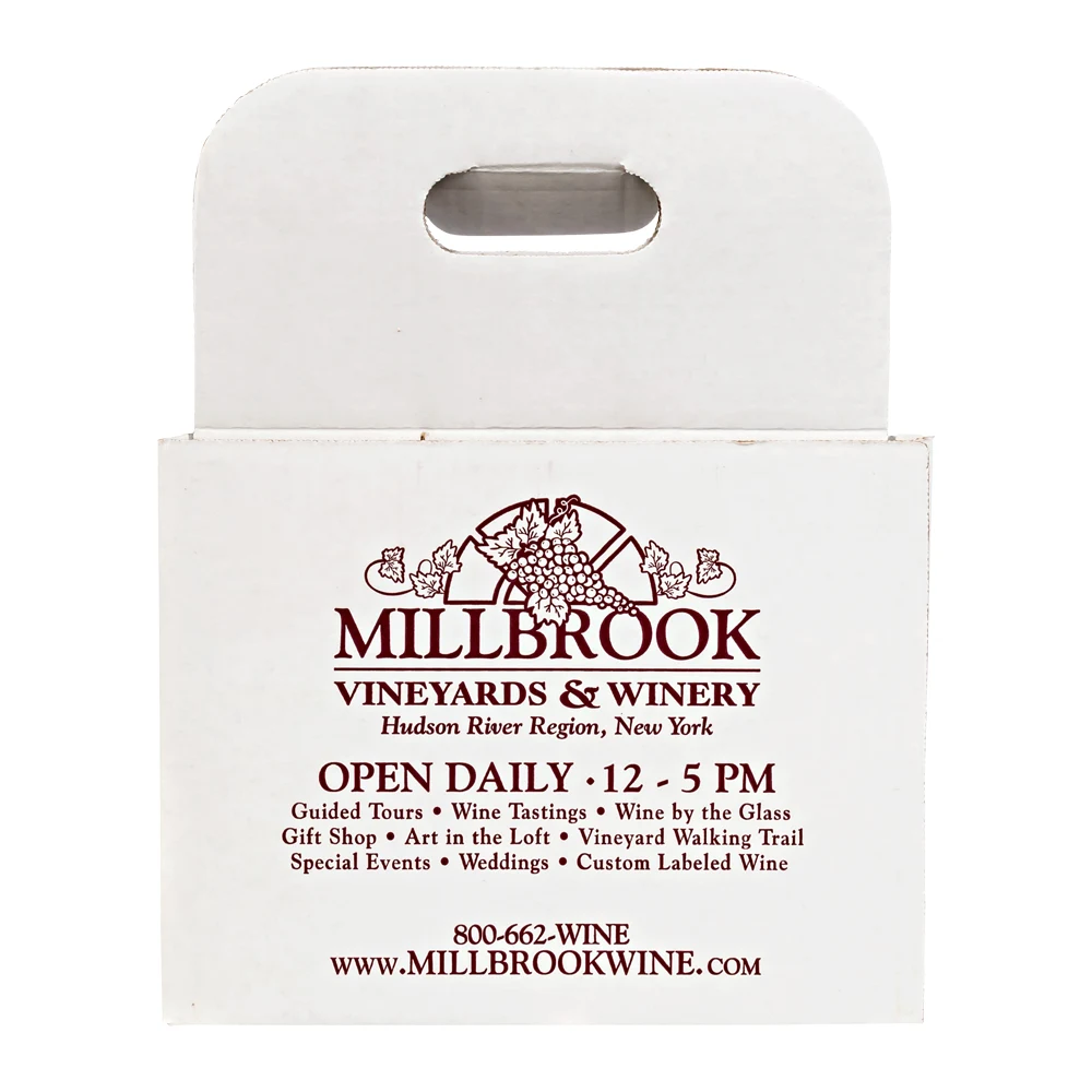 6-Bottle Cardboard Tote 1