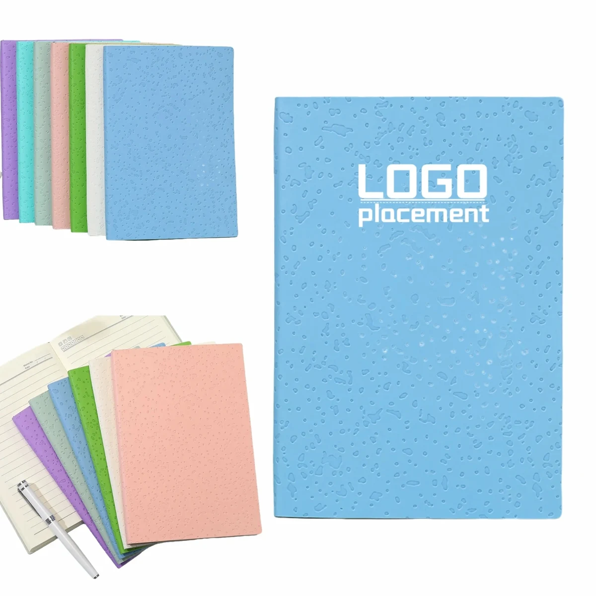 Creative Soft Leather Notebook, Custom Logo 1