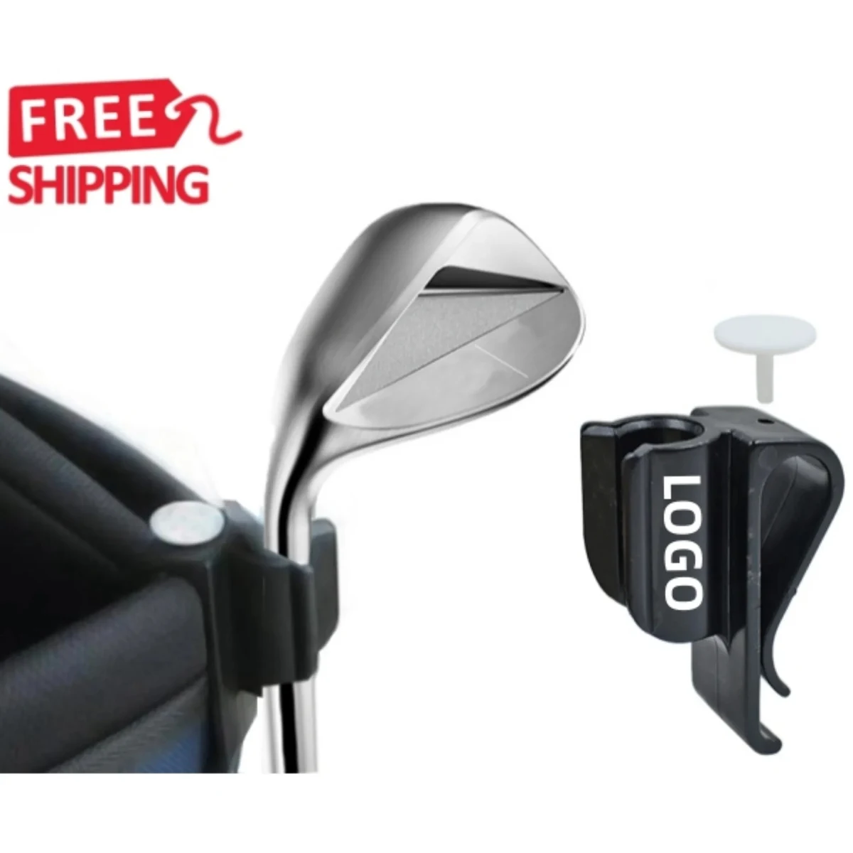Golf Putter Clip Holder Ball Marker 1