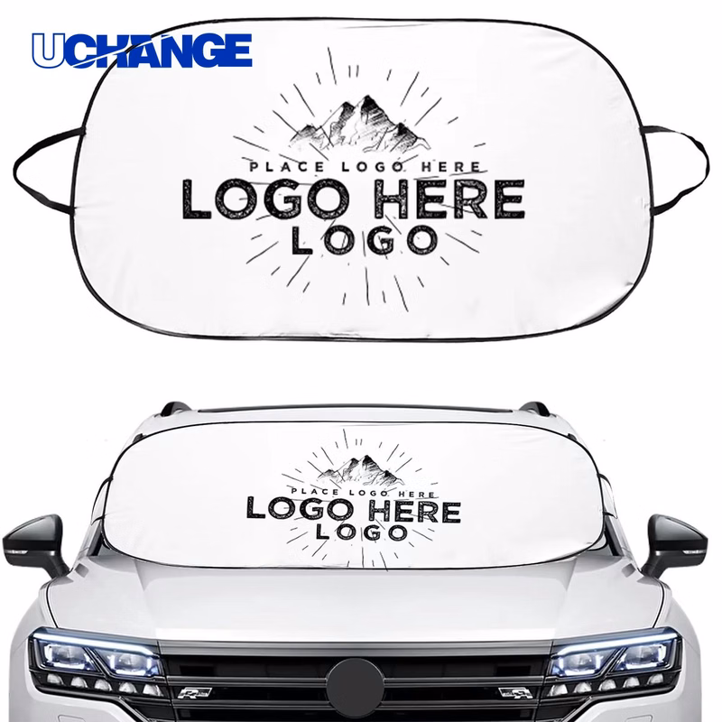 Folding Car Sunshade Front Side
