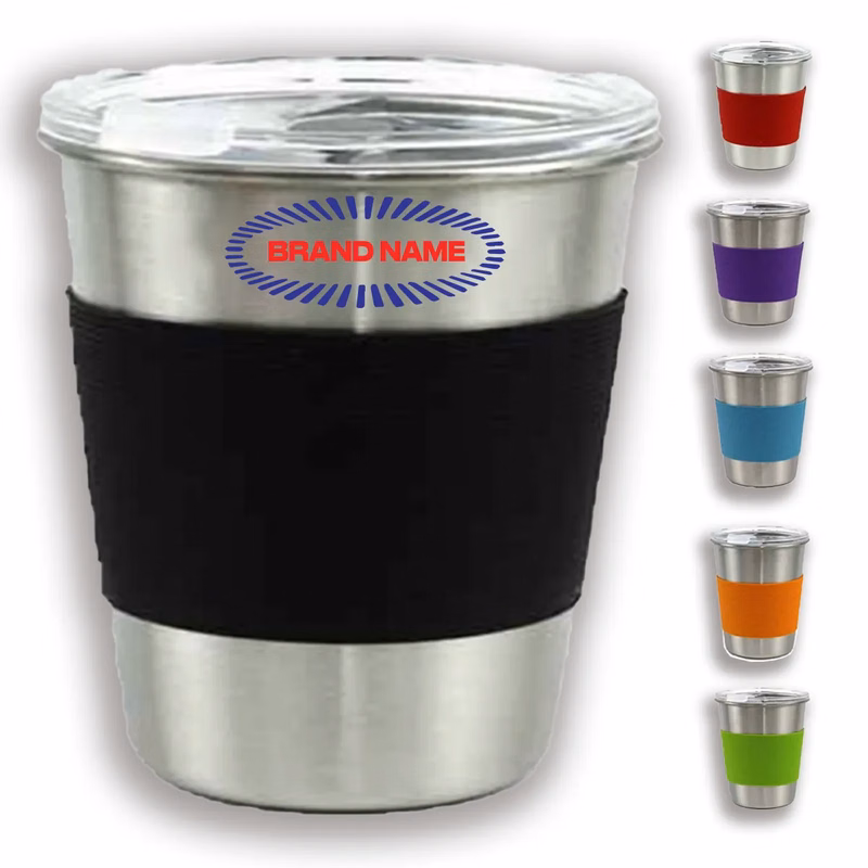 12 OZ Stainless Steel Heat-insulated Spill-proof Cup