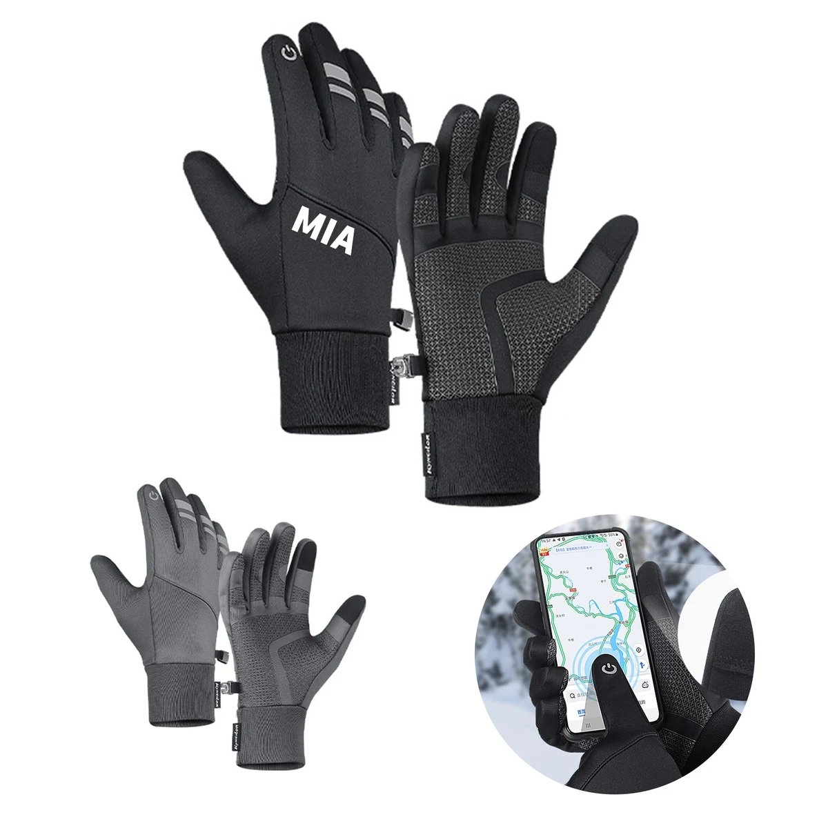 Thickened Cold Sports Gloves 1