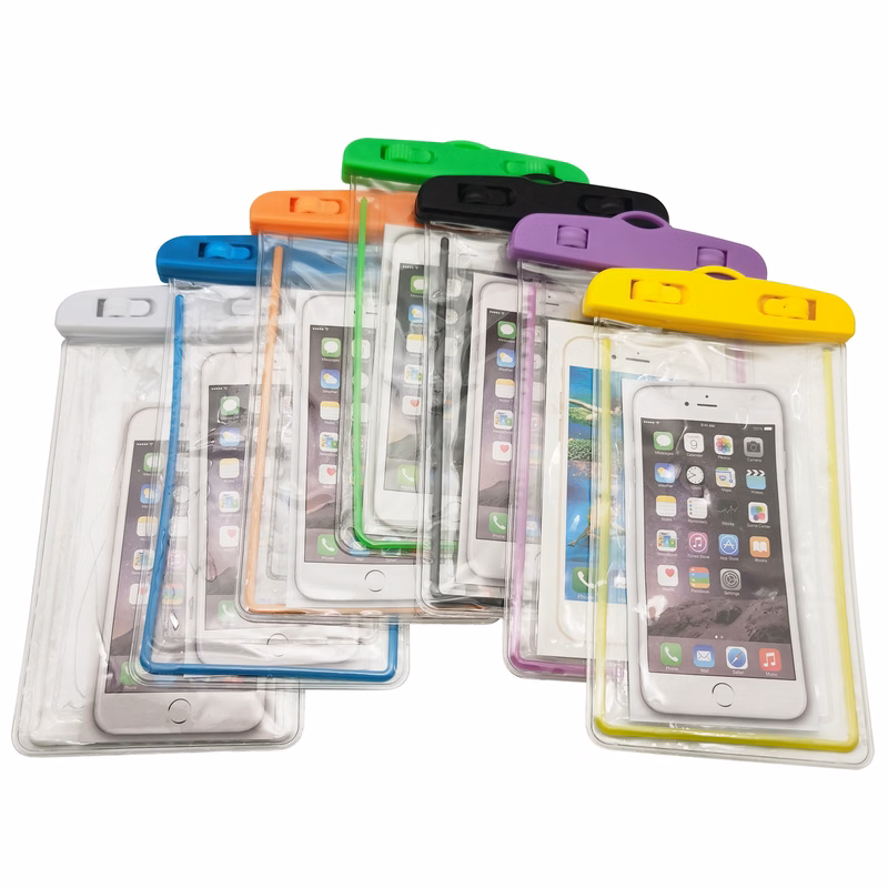 IPX8 Clear Pouch Dry Bag for Samsung Galaxy S22 Waterproof Case Bag IPX8 Outdoor Sports for Apple iP
